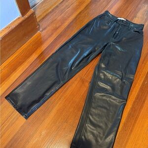 Abercrombie & Fitch Black Straight Leg Pants